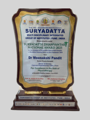 Suryadatta Dhanvantari National Award 2025 , Pune