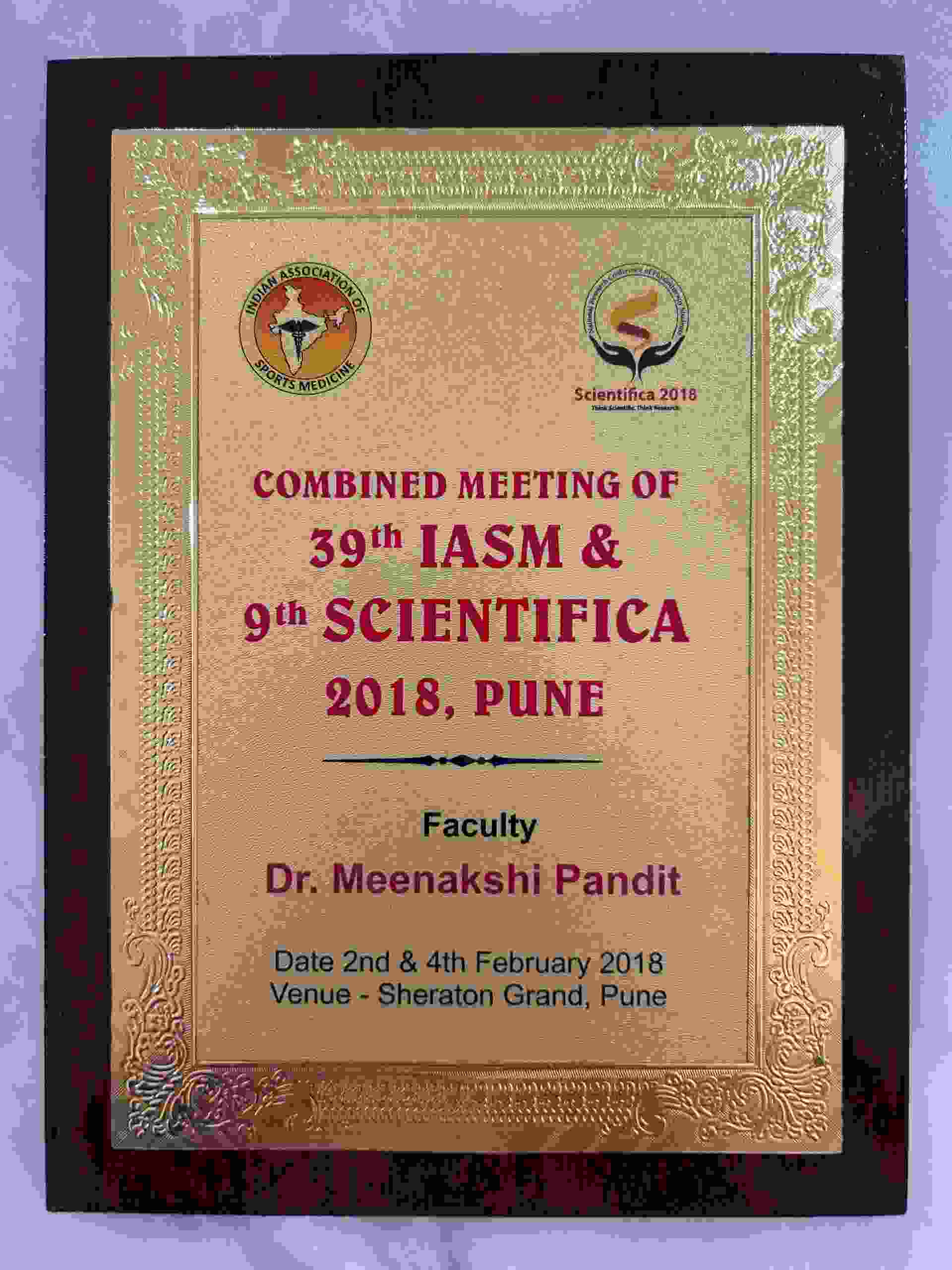 Scientifica 2018,– Faculty